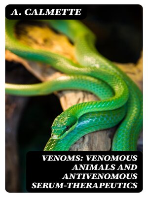 cover image of Venoms
